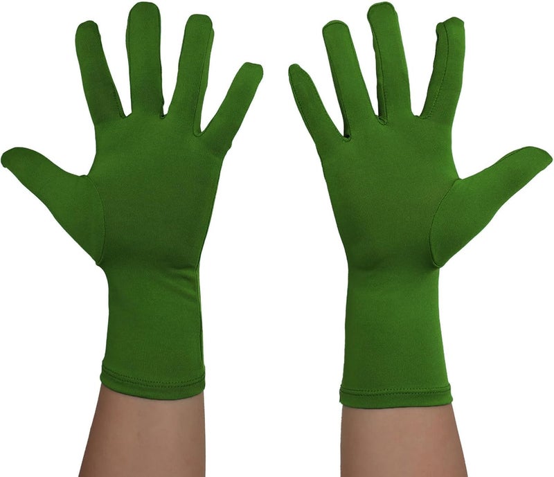Sheface Stretchy Spandex Costume Gloves - Men's & Women's Banquet Party Wedding Gloves - Image 2